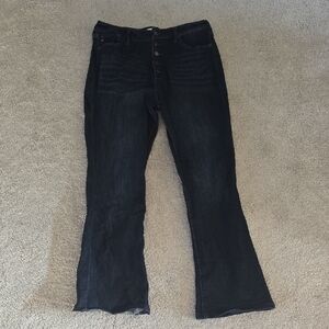 KanCan Dark Blue Flare Jeans
